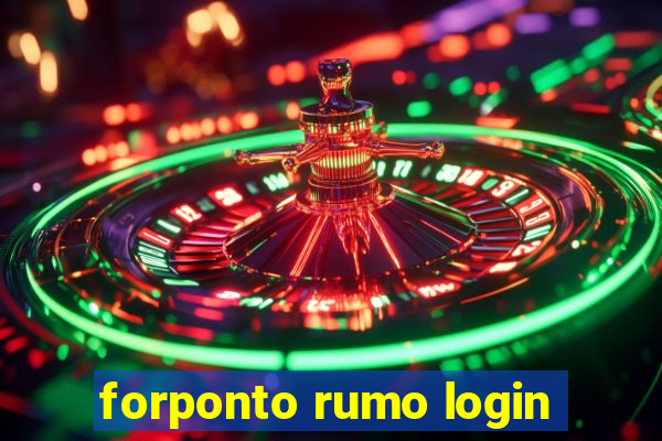 forponto rumo login